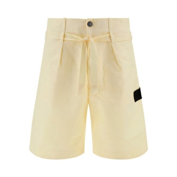 Stone Island Relaxed Fit Shorts With Textured Finish - NWT
